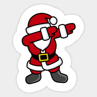 Dab / dabbing / dabbing'  Santa Claus Sticker